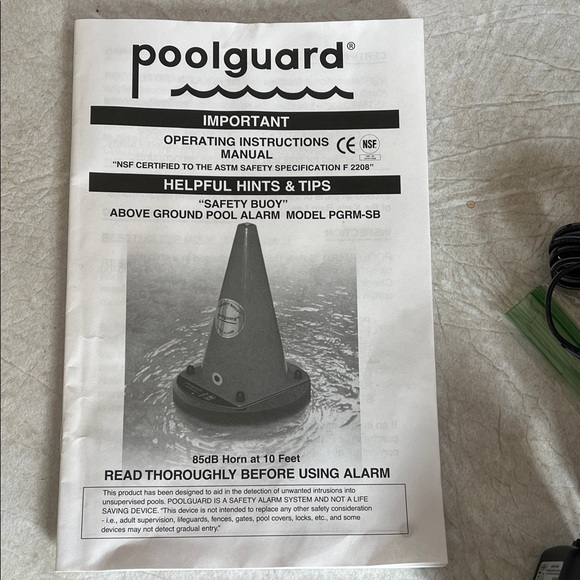 Red Safety Buoy Pool Alarm - Picture 2 of 8